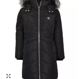 Calvin Klein Long Puffer Coat